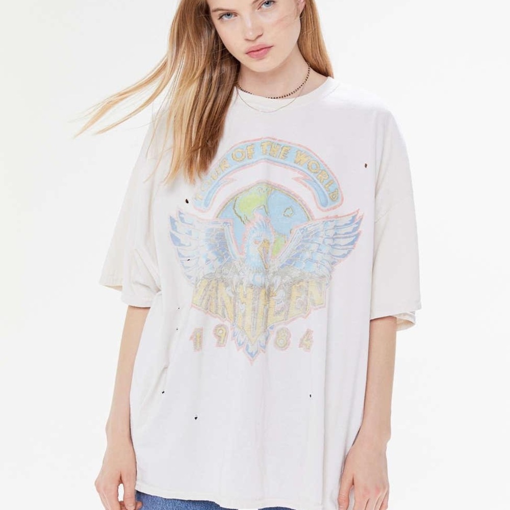 Urban Outfitters Van Halen Shirt Dress